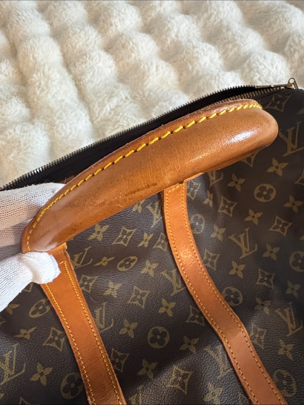 Vintage Louis Vuitton Monogram Keepall 45 Travel Duffle - Picture 9 of 17